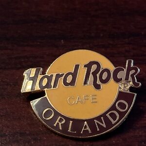 Hard Rock Cafe Logo Orlando Florida Lapel Hat‎ Pin